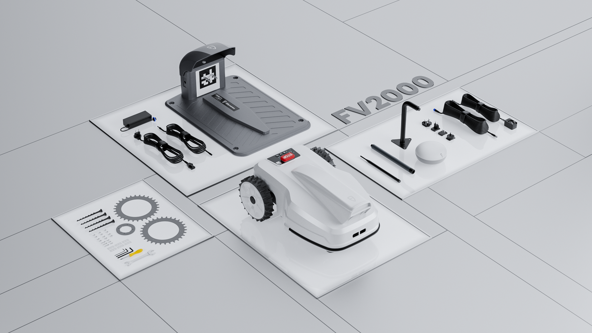 Cortacésped robótico FJD FV2000