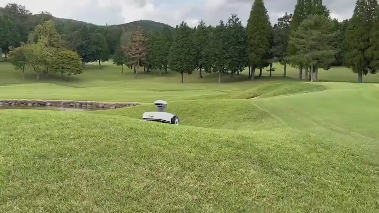 Cortacésped robótico inalámbrico inteligente FJD FR4000 para familias