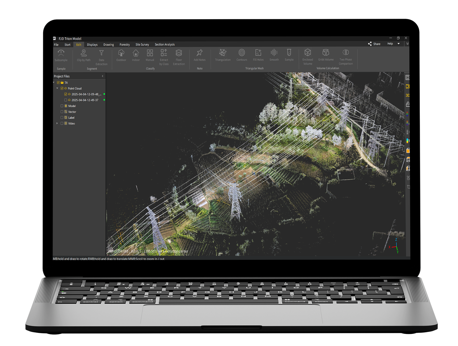 Modelo FJD Trion para escáneres LiDAR 3D FJD Trion